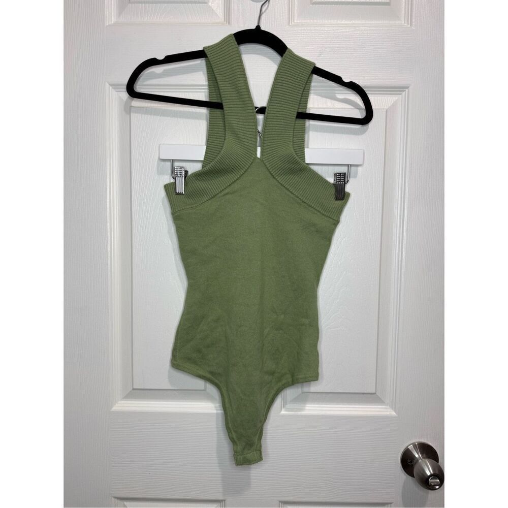 Le Lis cross back body suit Small